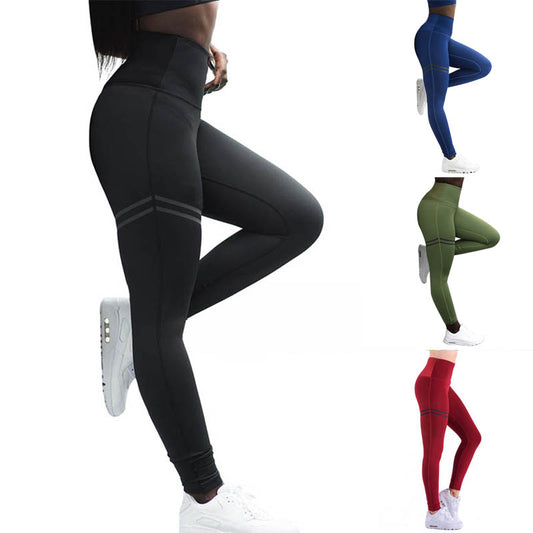 Leggings de Yoga Taille Haute Push-Up - Confort, Respirabilité et Silhouette Sculptée